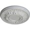 Ekena Millwork Odessa Ceiling Medallion (Fits Canopies up to 2 1/2"), Hand-Painted Frost, 7 1/2"OD x 1 1/8"P CM07ODFRF - alternate 3